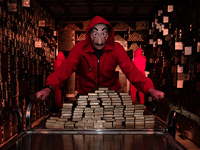 GET THE GOLD - Money Heist Experience - NYC